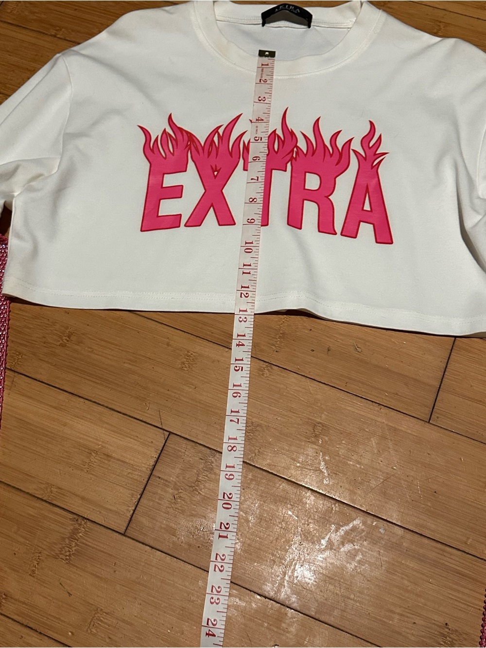 AKIRA Hot & Bothered “EXTRA” Rhinestone Sleeved Crop Top - Picture 8 of 10